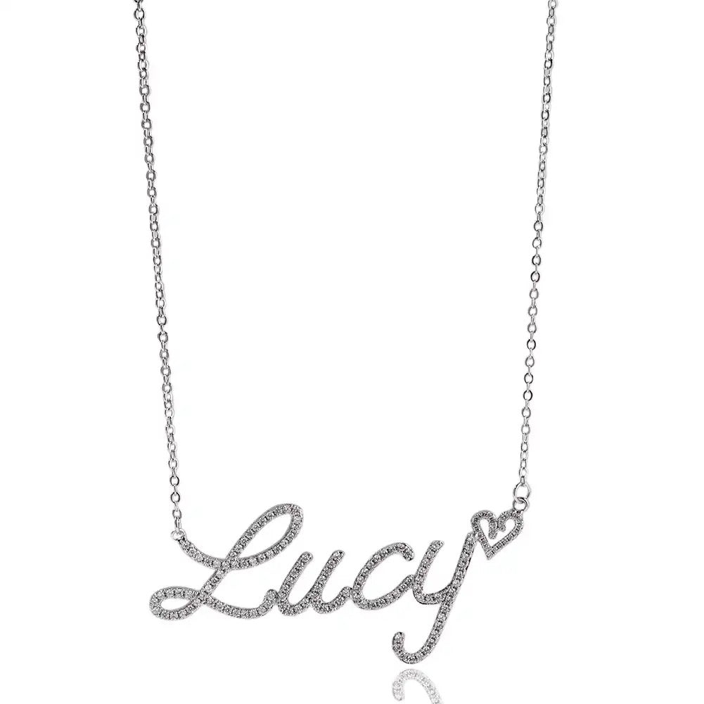 DAINTY CURSIVE CUSTOM NECKLACE