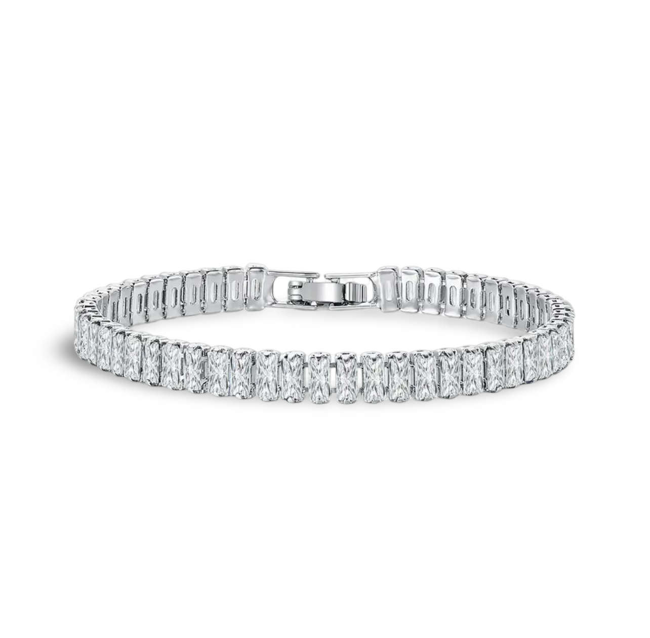 MINI BAGUETTE TENNIS BRACELET