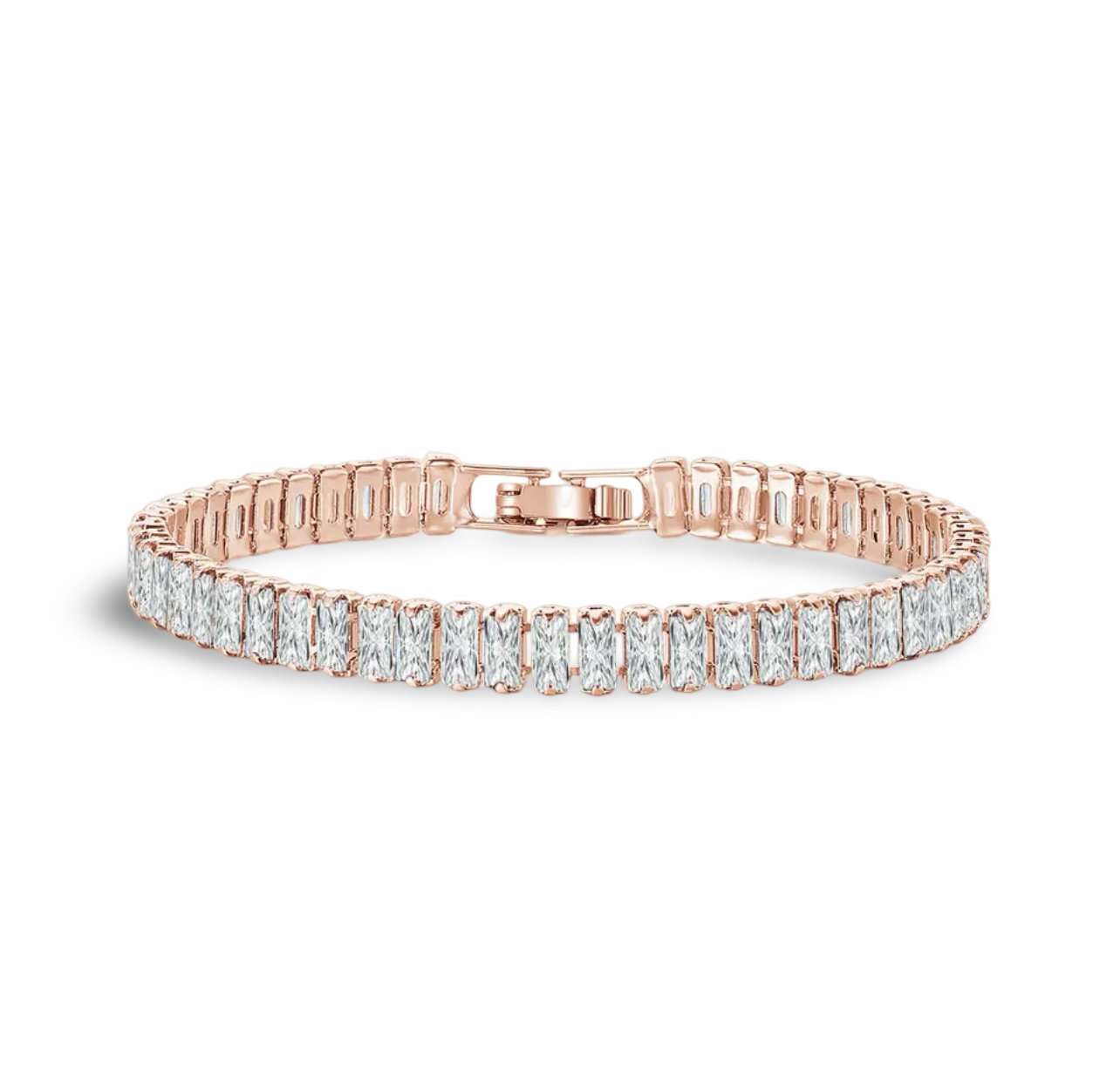 MINI BAGUETTE TENNIS BRACELET