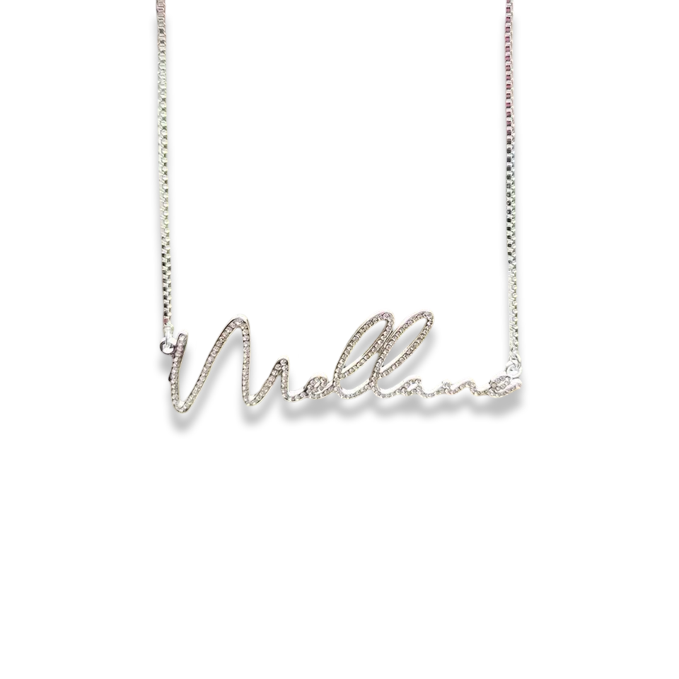 CLASSY & ICY NAME NECKLACE