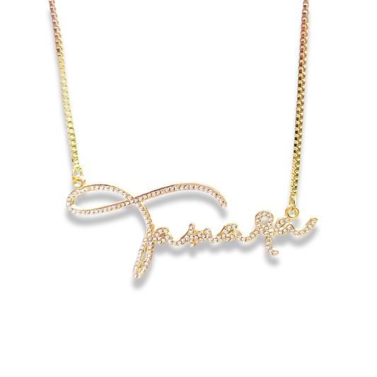 CLASSY & ICY NAME NECKLACE