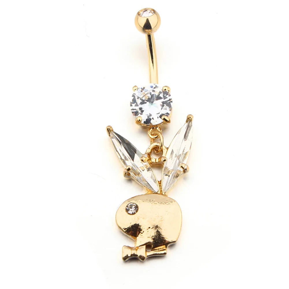 XTRA GOLD PLAYBOY BELLY PIERCING