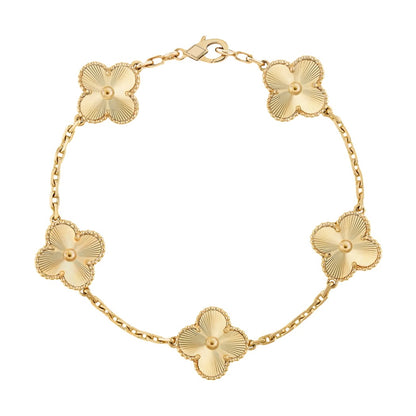 METALLIC CLOVER BRACELET