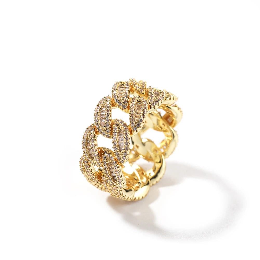 CUBAN BAGUETTE RING