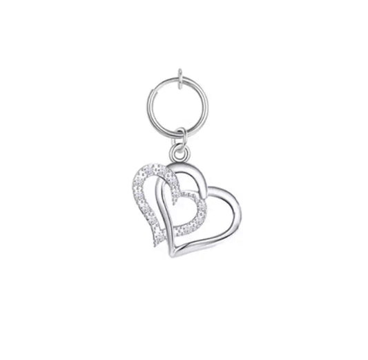 LOVE HEART FAKE BELLY PIERCING - officialdripdoll