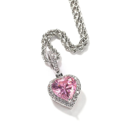 LOVE HEART NECKLACE - officialdripdoll