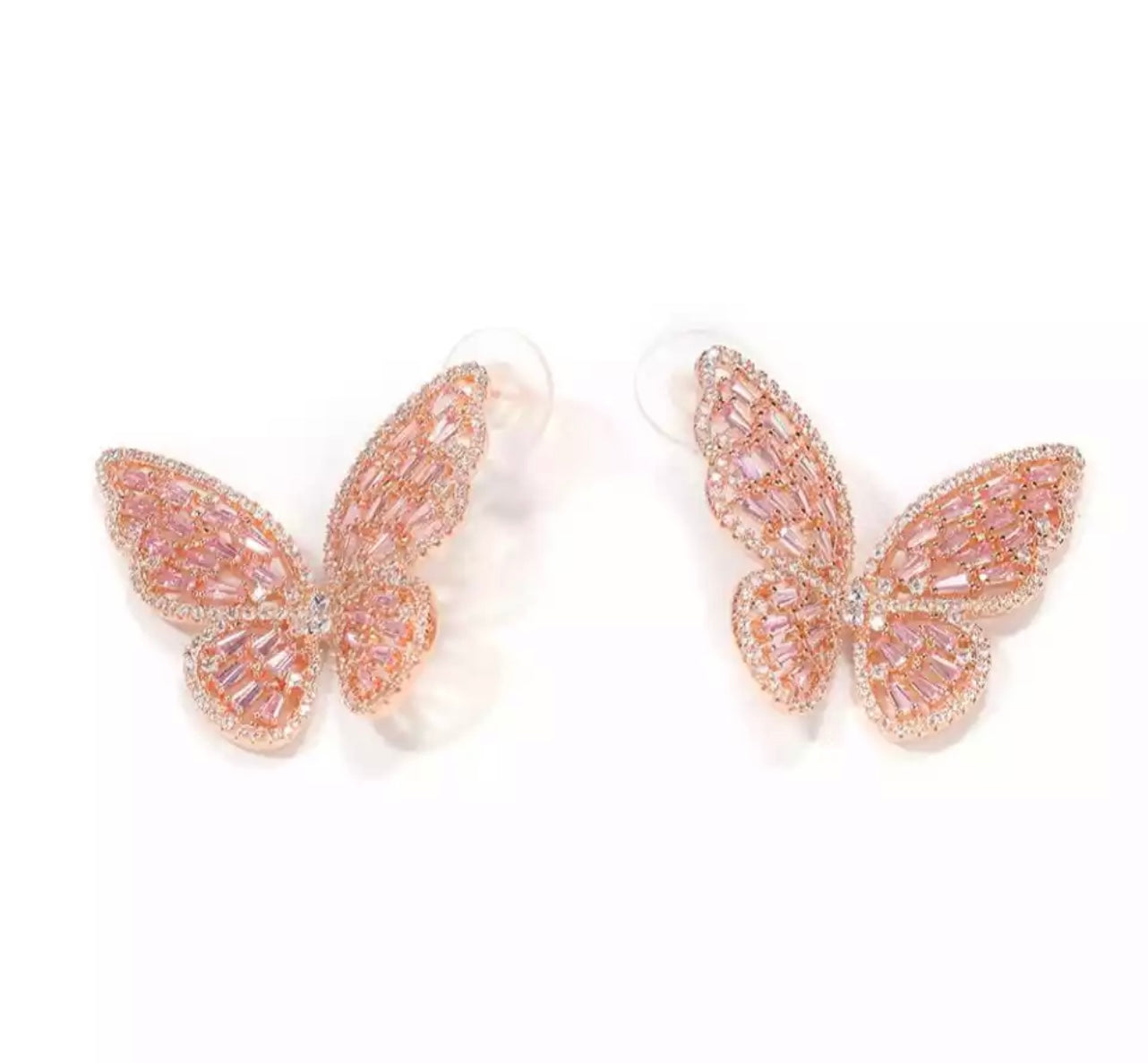 ICY BUTTERFLY EARRINGS - officialdripdoll